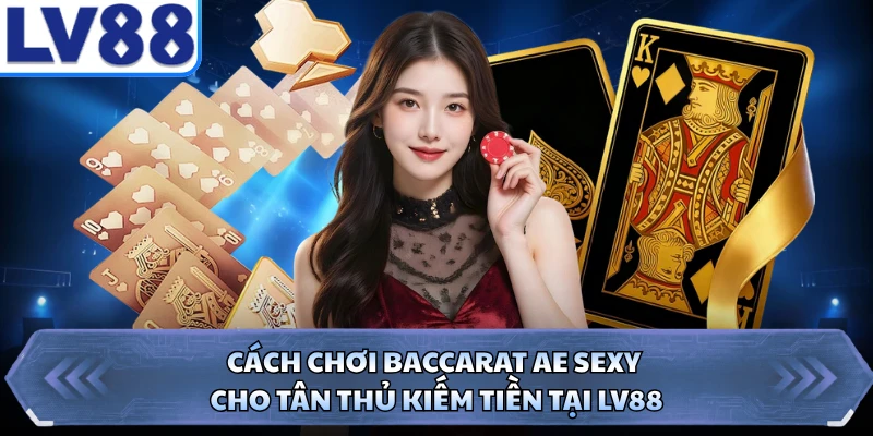 Cách Chơi Baccarat AE Sexy Cho Tân Thủ Kiếm Tiền Tại LV88