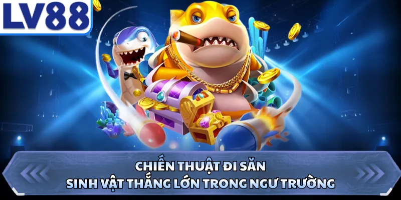 Chiến thuật đi săn sinh vật thắng lớn trong ngư trường