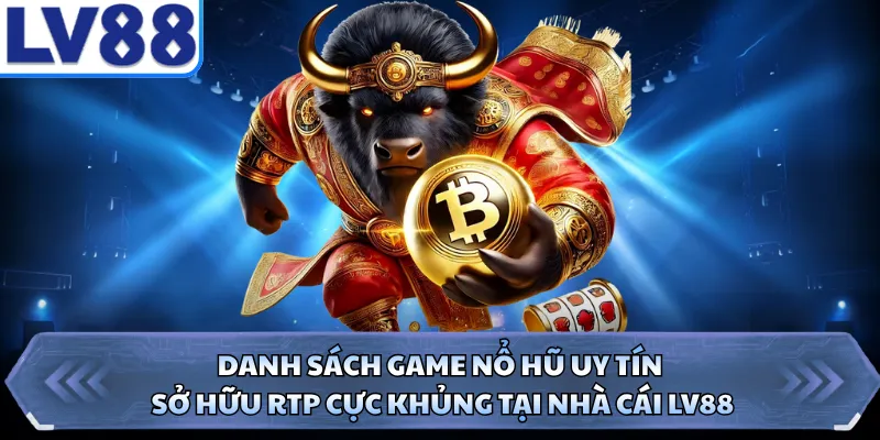 Danh sách game nổ hũ uy tín sở hữu RTP cực khủng tại nhà cái LV88