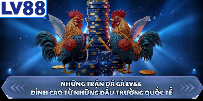 Những trận đá gà LV88 đỉnh cao từ những đấu trường quốc tế